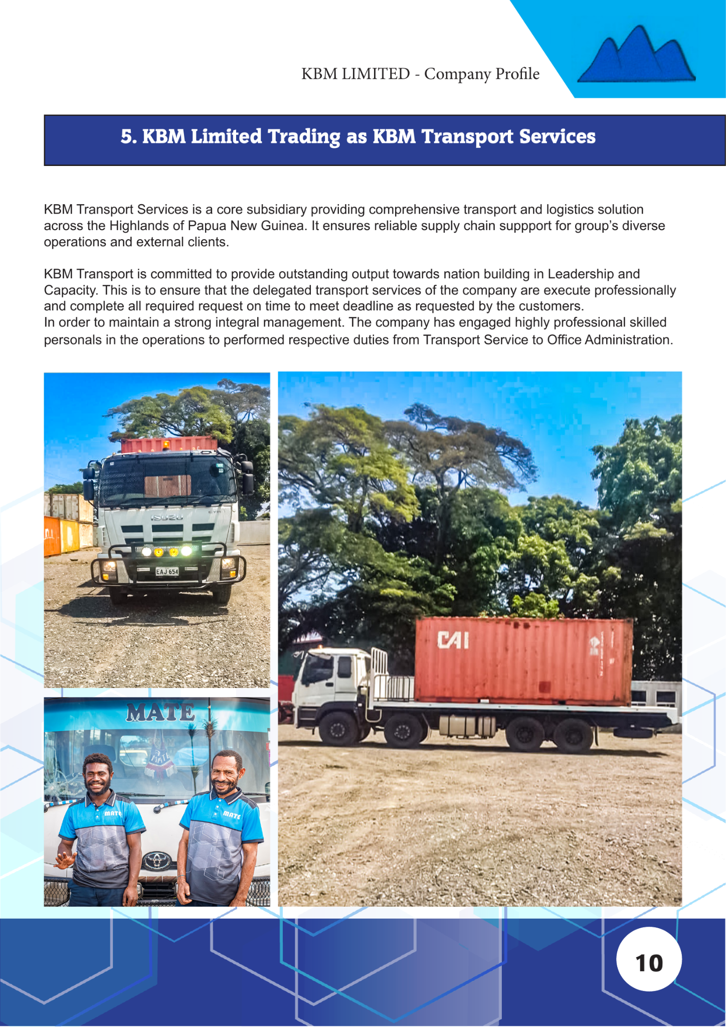 KBM Transport Services image